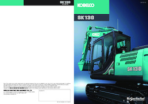 Crawler Excavators Kobelco SK 130 10