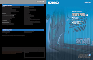Crawler Excavators Kobelco SK 140 LC 8