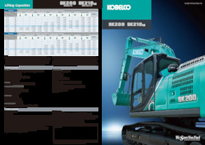 Paletli ekskavatörler Kobelco SK 200 10