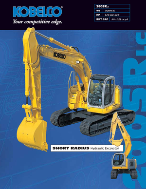 Crawler Excavators Kobelco SK 200 SRLC