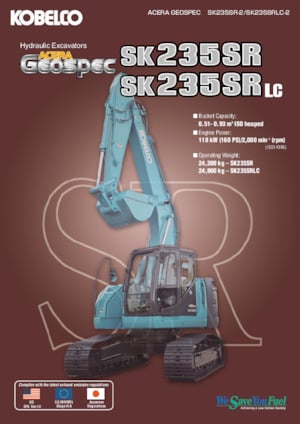 Crawler Excavators Kobelco SK 235 SR 2