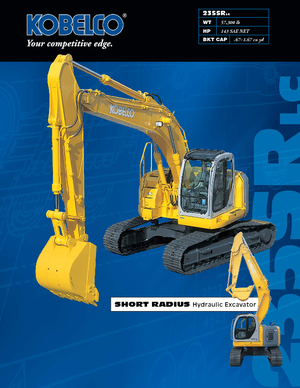 Crawler Excavators Kobelco SK 235 SR LC
