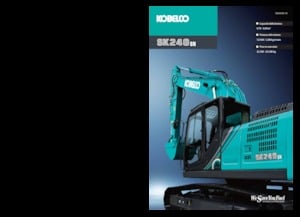 Crawler Excavators Kobelco SK 240 SN 10