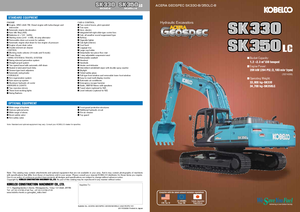 Crawler Excavators Kobelco SK 350 LC 10