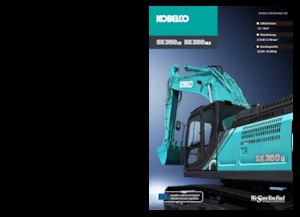 Paletli ekskavatörler Kobelco SK 350 NLC 10E