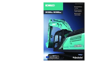 Paletli ekskavatörler Kobelco SK 350 NLC 10E