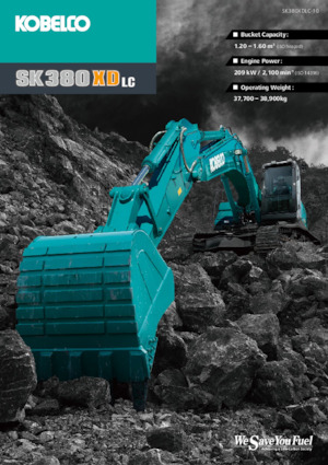 Crawler Excavators Kobelco SK 380 XDLC