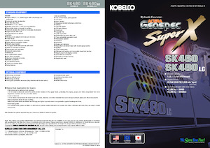 Crawler Excavators Kobelco SK 460 8