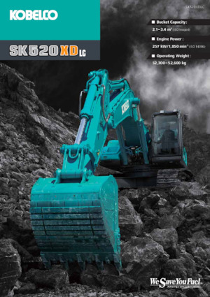 Crawler Excavators Kobelco SK 520 XDLC 10