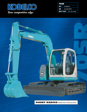 Paletli ekskavatörler Kobelco SK 70 SR