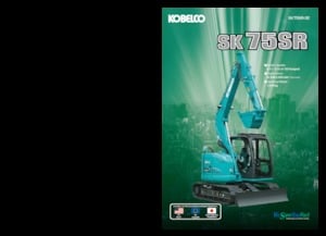 Crawler Excavators Kobelco SK 75 SR 3