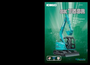 Crawler Excavators Kobelco SK 75 SR 3