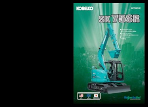 Crawler Excavators Kobelco SK 75 SR 3