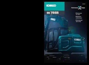 Paletli ekskavatörler Kobelco SK 75 SR 7