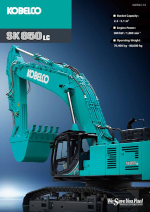 Crawler Excavators Kobelco SK 850 LC