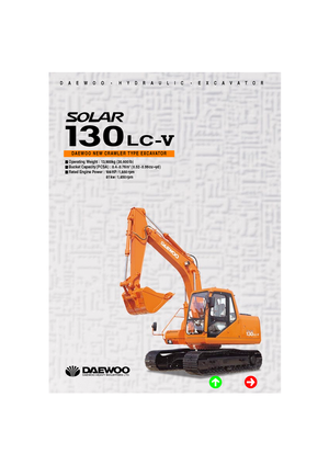 Crawler Excavators Doosan Solar 130 LC-V