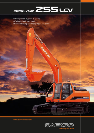 Crawler Excavators Doosan Solar 255 LC-V