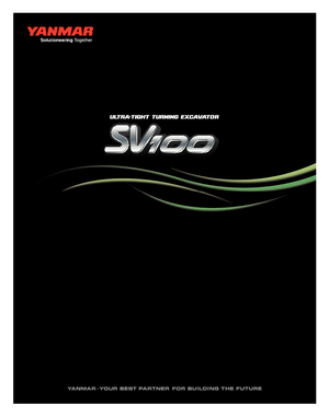 Crawler Excavators Yanmar SV 100