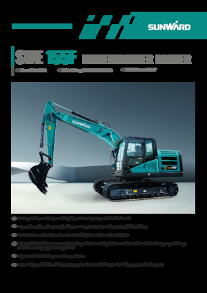 Crawler Excavators Sunward SWE155F