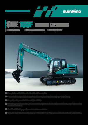 Crawler Excavators Sunward SWE155F