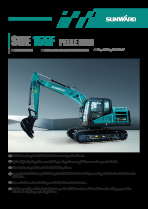 Crawler Excavators Sunward SWE155F