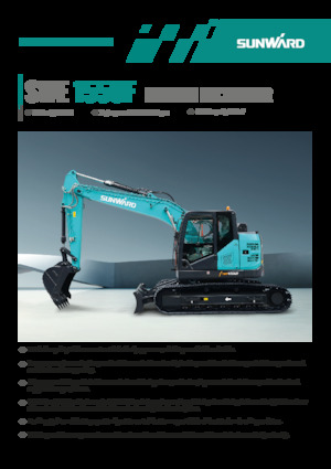 Crawler Excavators Sunward SWE155UF