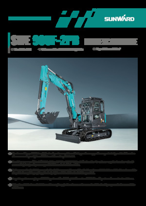 Crawler Excavators Sunward SWE90UF-2PB