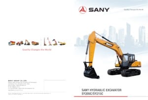 Crawler Excavators Sany SY205C