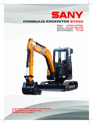 Mini Excavators Sany SY35U