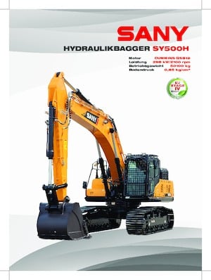 Crawler Excavators Sany SY500H