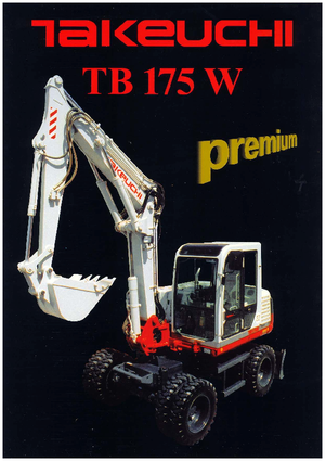 Crawler Excavators Takeuchi TB 175