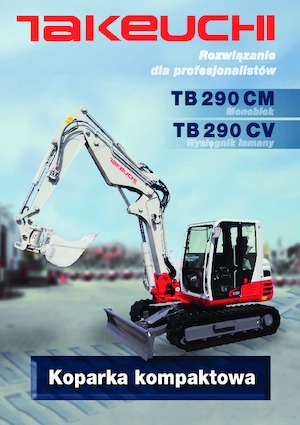 Crawler Excavators Takeuchi TB290