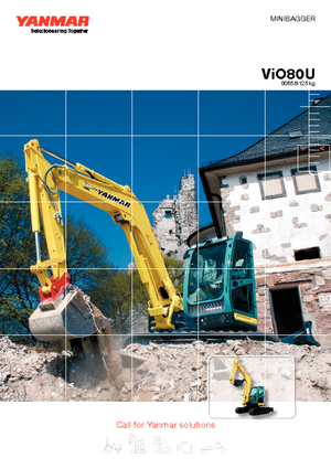 Crawler Excavators Yanmar VIO 80 U