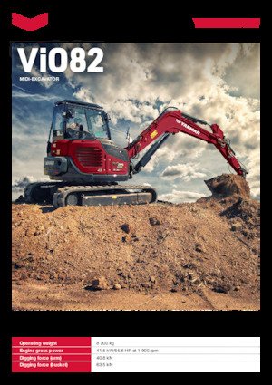 Crawler Excavators Yanmar ViO82