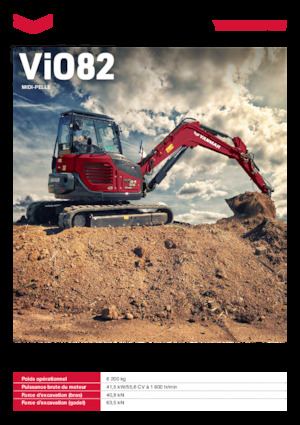 Crawler Excavators Yanmar ViO82