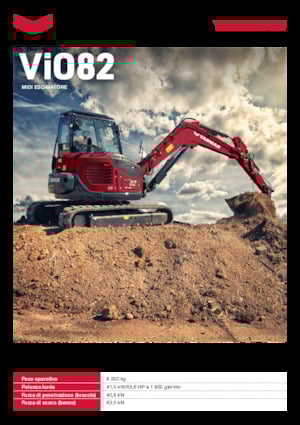 Crawler Excavators Yanmar ViO82