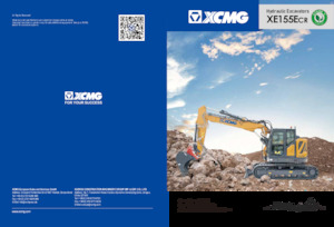 Crawler Excavators XCMG XE155ECR Double Boom