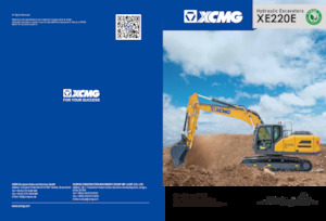 Paletli ekskavatörler XCMG XE220E