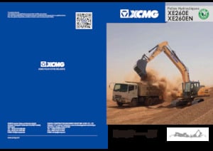 Paletli ekskavatörler XCMG XE260E