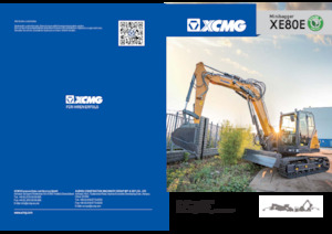 Crawler Excavators XCMG XE80E Double Boom