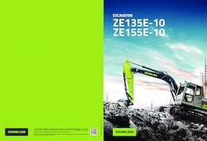 Crawler Excavators Zoomlion ZE135E-10
