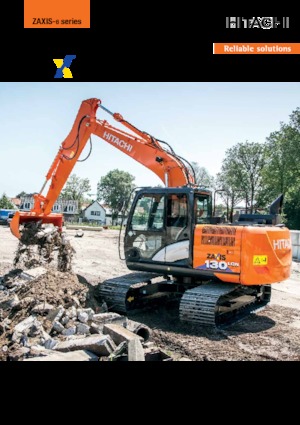 Crawler Excavators Hitachi ZX130LCN-6