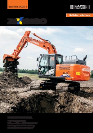 Crawler Excavators Hitachi ZX160LC-6