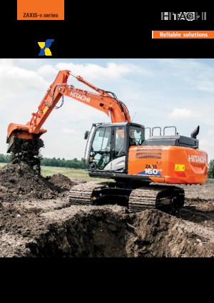 Crawler Excavators Hitachi ZX160LC-6