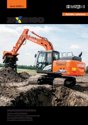 Crawler Excavators Hitachi ZX160LC-6