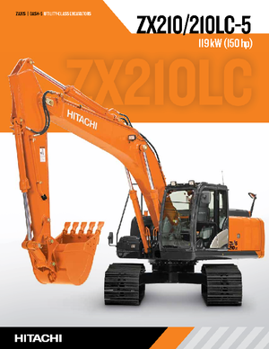 Crawler Excavators Hitachi ZX 210 LC-5