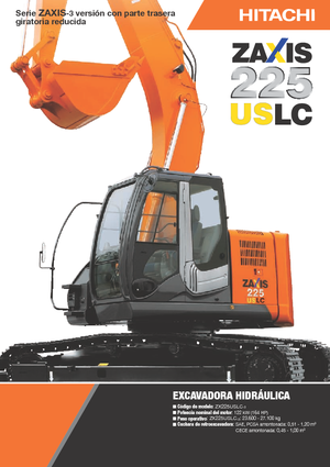 Crawler Excavators Hitachi ZX 225 USLC-3