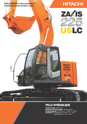 Crawler Excavators Hitachi ZX 225 USLC-3