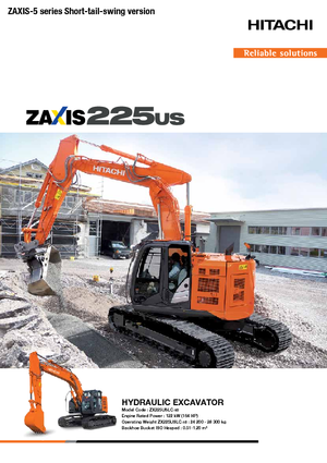 Crawler Excavators Hitachi ZX 225 USLC-5