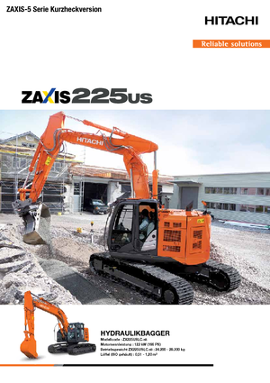 Crawler Excavators Hitachi ZX 225 USLC-5